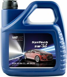 Моторное масло VatOil SynTech LL-X 5W-30, 4 л