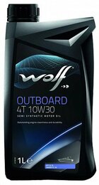 Моторное масло для водной техники Wolf Outboard 4T 10W-30, 1 л