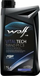 Моторное масло Wolf Vitaltech 5W-40 PI C3, 1 л