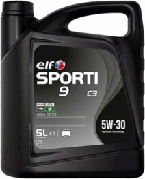Моторное масло ELF SPORTI 9 C3 5W-30, 5 л
