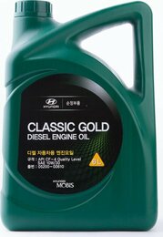 Моторное масло Mobis Classic Gold Diesel Engine Oil SAE 10W-30, API CF-4, 6 л