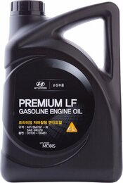 Моторное масло Mobis Premium LF SAE 5W-20, API SM, 4 л
