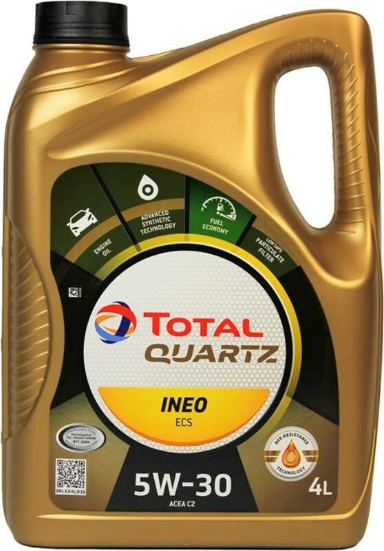  масло Total Quartz Ineo ECS 5W-30 (ACEA C2), 4 л купити у .