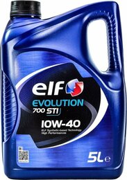 Моторное масло ELF Evolution 700 STI 10W-40, 5 л