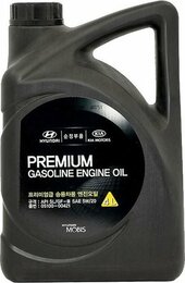 Моторное масло Mobis Premium Gasoline SAE 5W-20, API SL, 4 л