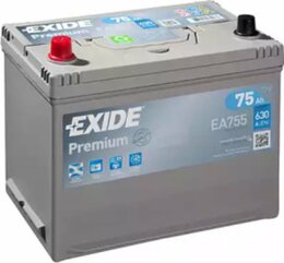 Аккумулятор Exide EA755 75 Ah 630 A PREMIUM ***