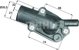 Термостат Mahle Original TI17388 70808634, охлаждающая жидкость - Фото 2