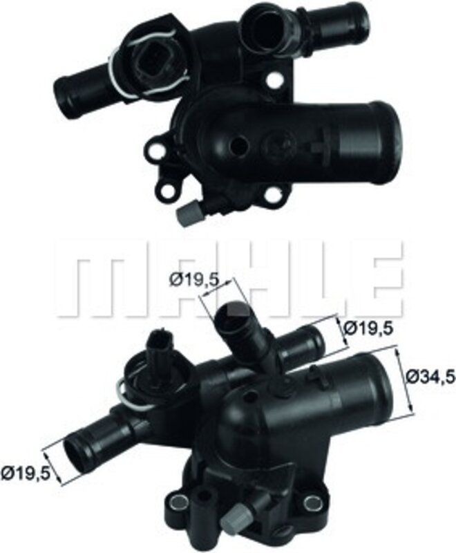 Термостат Mahle Original TI24883 72409757, охлаждающая жидкость - Фото 1