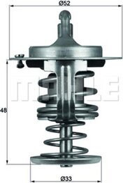 Термостат Mahle Original TX6783D 6.148.83, охлаждающая жидкость - Фото 3