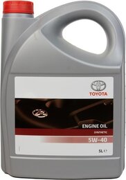 Синтетическое моторное масло Toyota Engine Oil Synthetic 5W-40, 5 л