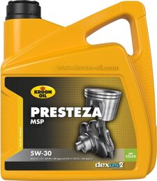Моторное масло Kroon Oil Presteza MSP 5W-30 (ACEA C3), 4 л