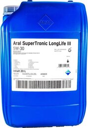 Моторное масло Aral SuperTronic Longlife III SAE 5W-30, 20 л СНЯТО С ПРОИЗВОДСТВА