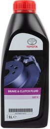 Тормозная жидкость Toyota Brake & Clutch Fluid DOT 4, 1 л