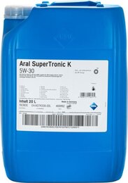 Моторное масло Aral SuperTronic K SAE 5W-30 (504.00/507.00), 20 л