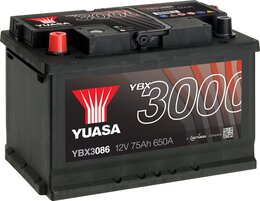 Аккумулятор Yuasa YBX3086 75 A-h 650 A YBX3000 SMF Batteries