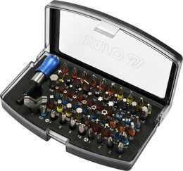 Набор бит Yato, 59 предметов (1/4" 25 мм: Torx, Torx Security, Tri-Wing, Torz, Spline, Clutch, Hex) - Фото 2