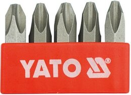 Набор ударных бит Yato, 5 предметов (5/16" 36 мм: PH3), в кассете
