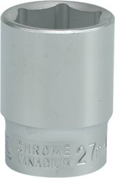Головка торцевая Yato 3/4" 6-гранная (Hex) 27 мм, стандартная