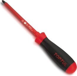 Отвертка крестовая PH1x100мм 1000V Toptul FBEB0110