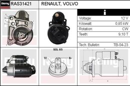 Стартер Remy RAS31421 Light Duty Smart