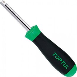 Вороток-отвертка 1/4" 150мм (резиновая ручка) Toptul CAIP0816