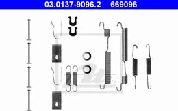 Комплектующие ATE 03.0137-9096.2 669096, тормозная колодка