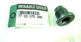 Резьбовая пробка Renault 7703075348