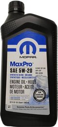 Моторное масло Mopar MaxPro SAE 5W-20, 0,946 л
