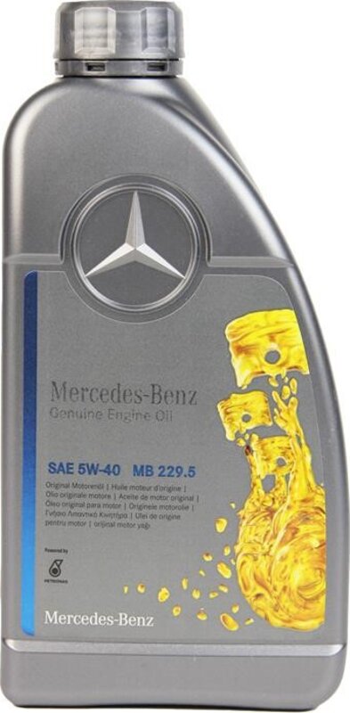Масло моторное MB Synt Motorenol 5W-40 MB 229.5, 1 л (A 000 989 52 04 11 FIFE) Mercedes-Benz A000989 - Фото 1