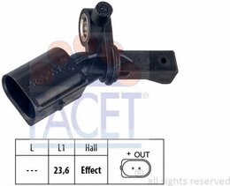 Датчик Facet 21.0012 EPS1.960.012, частота вращения колеса