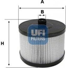 Масляный фильтр UFI 25.145.00