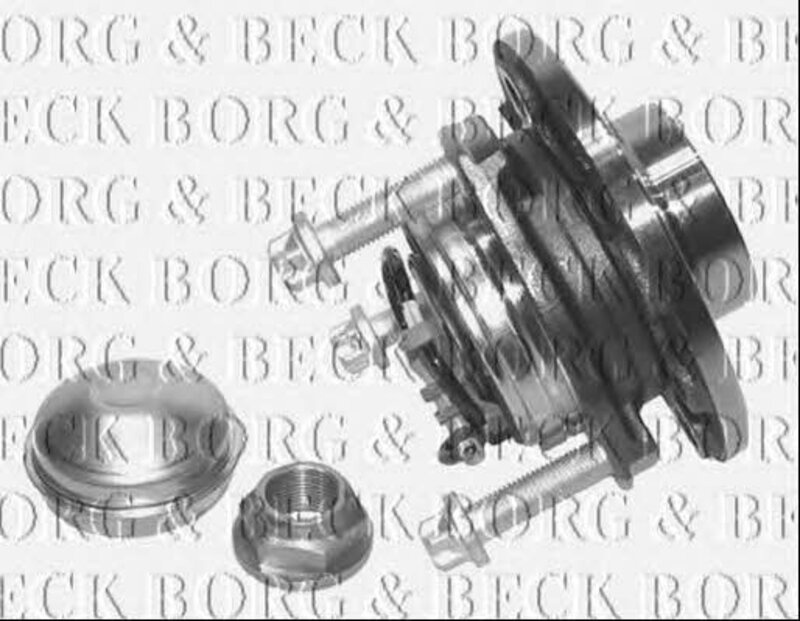 Комплект подшипника ступицы колеса BORG & BECK BWK973 - Фото 1