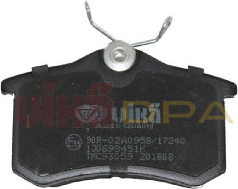Комплект тормозных колодок vika 66980001501, дисковый тормоз - Фото 1 Комплект тормозных колодок vika 66980001501, дисковый тормоз - Фото 1