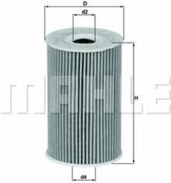 Масляный фильтр Knecht OX351D - Фото 3