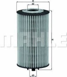 Масляный фильтр Knecht OX401D - Фото 3