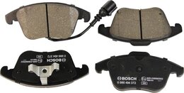 Комплект тормозных колодок Bosch 0986494372 BP1280, дисковый тормоз