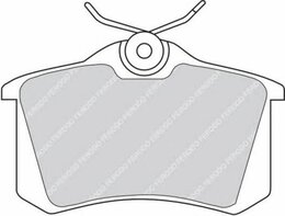 Комплект тормозных колодок Ferodo FDB541 20961, дисковый тормоз PREMIER ECO FRICTION