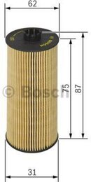 Масляный фильтр Bosch F026407015 P7015 - Фото 12