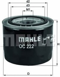 Масляный фильтр Knecht OC222