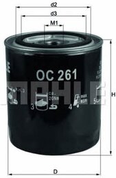 Масляный фильтр Knecht OC261