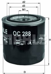 Масляный фильтр Knecht OC288