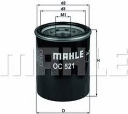 Масляный фильтр Knecht OC521