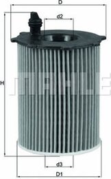 Масляный фильтр Knecht OX171/2D1