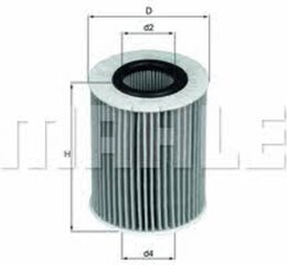 Масляный фильтр Knecht OX437D - Фото 3