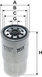 Топливный фильтр Wix Filters WF8270