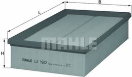 Воздушный фильтр Knecht LX3502 - Фото 3