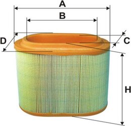 Воздушный фильтр Wix Filters WA6570