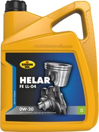 Моторное масло Kroon Oil Helar FE LL-04 0W-20 (VW 508.00/509.00), 5 л