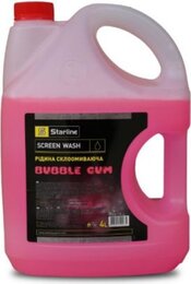 Летний омыватель Starline Screen Wash Bubble Gum, 4 л