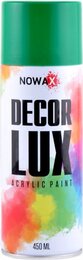 Краска аэрозольная Nowax Decor Lux RAL 6029 Мятно-Зеленый, 450 мл